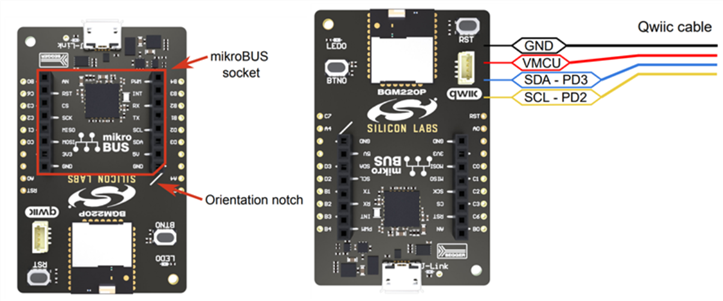 BGM220PmikroBUS