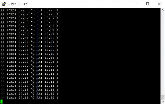 SHTC3-Output