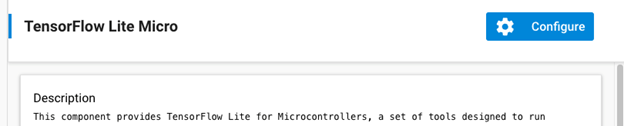 Configure TFLM