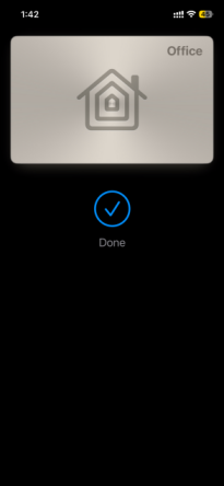 Unlock confirmation