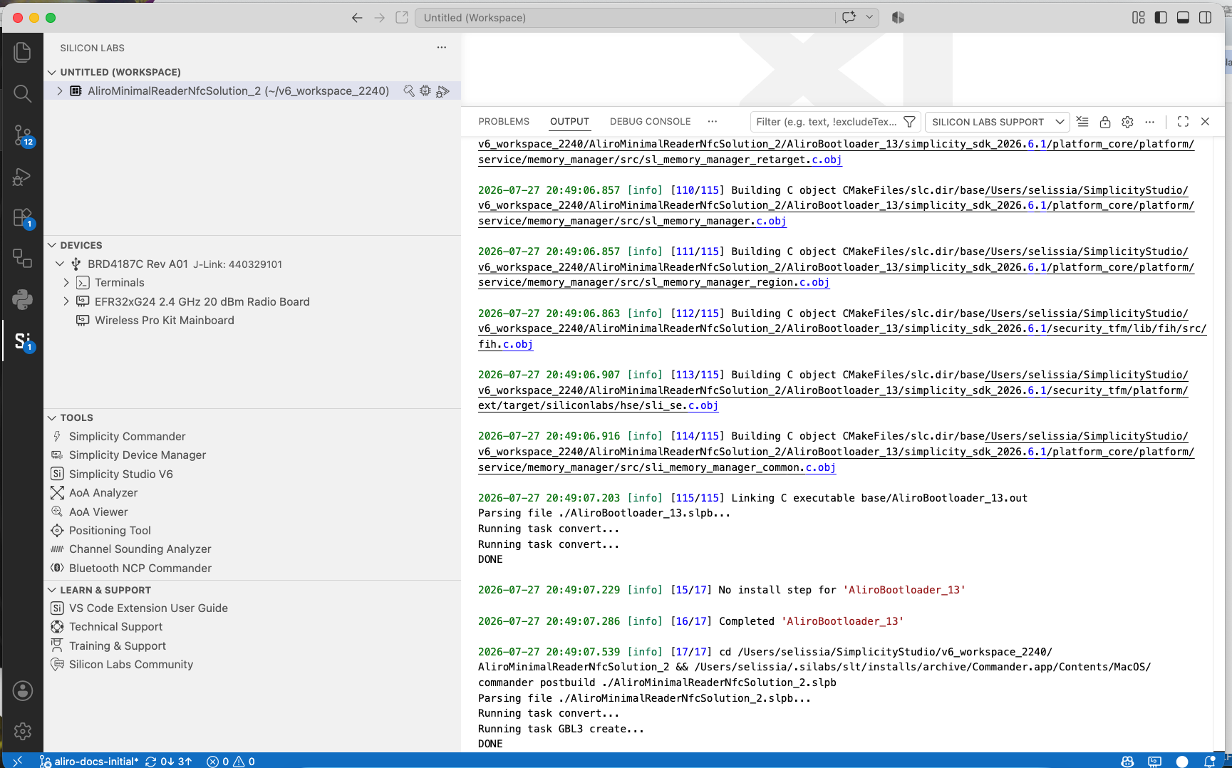 VSCode - Project Build