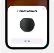 HomePod setup step 1