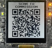 Matter QR on LCD