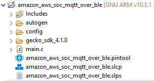 Project location as shown in Project Explorer