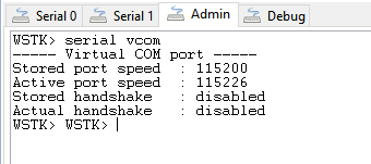 WSTK Configuration