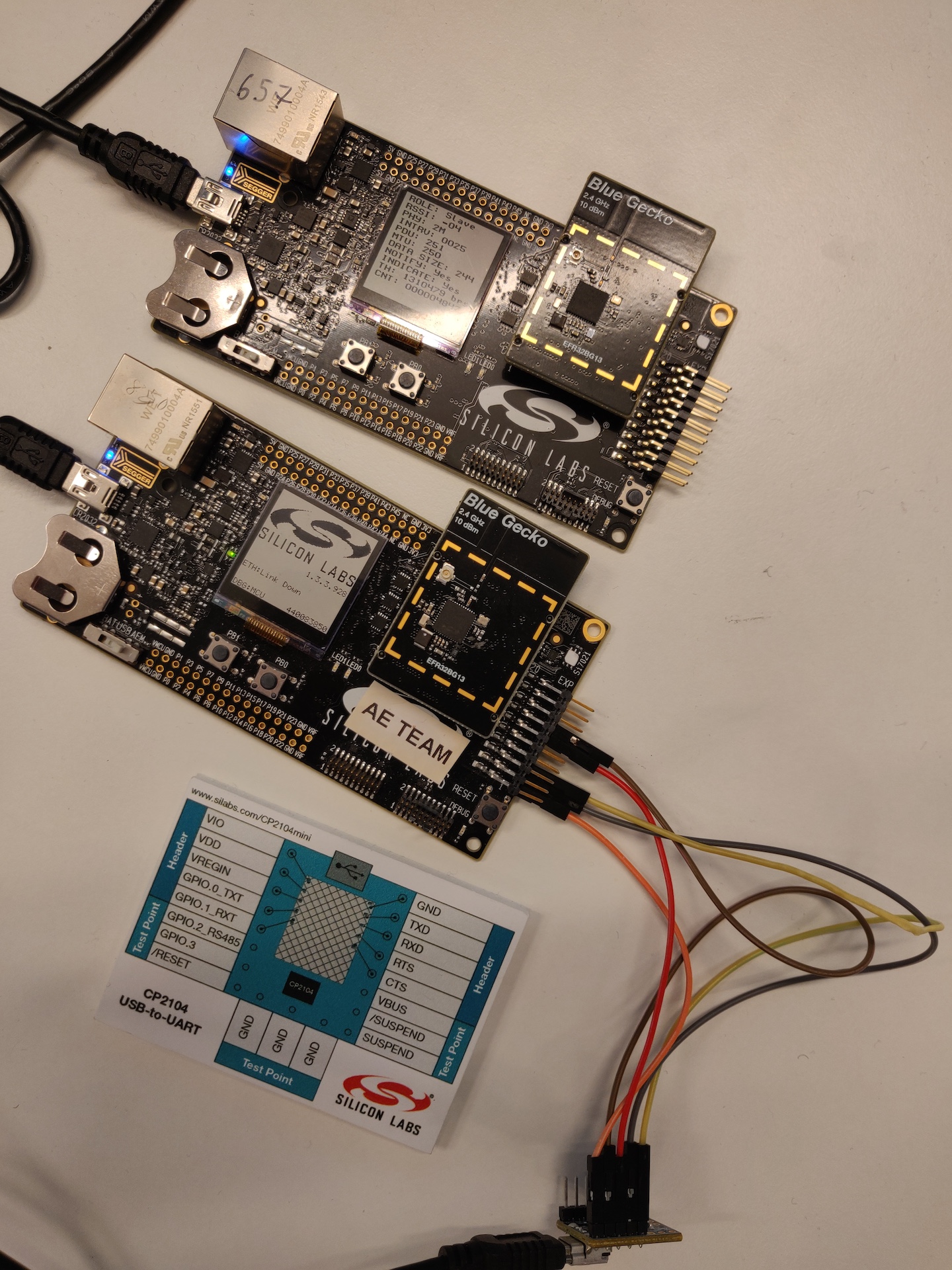 USB2UART setup