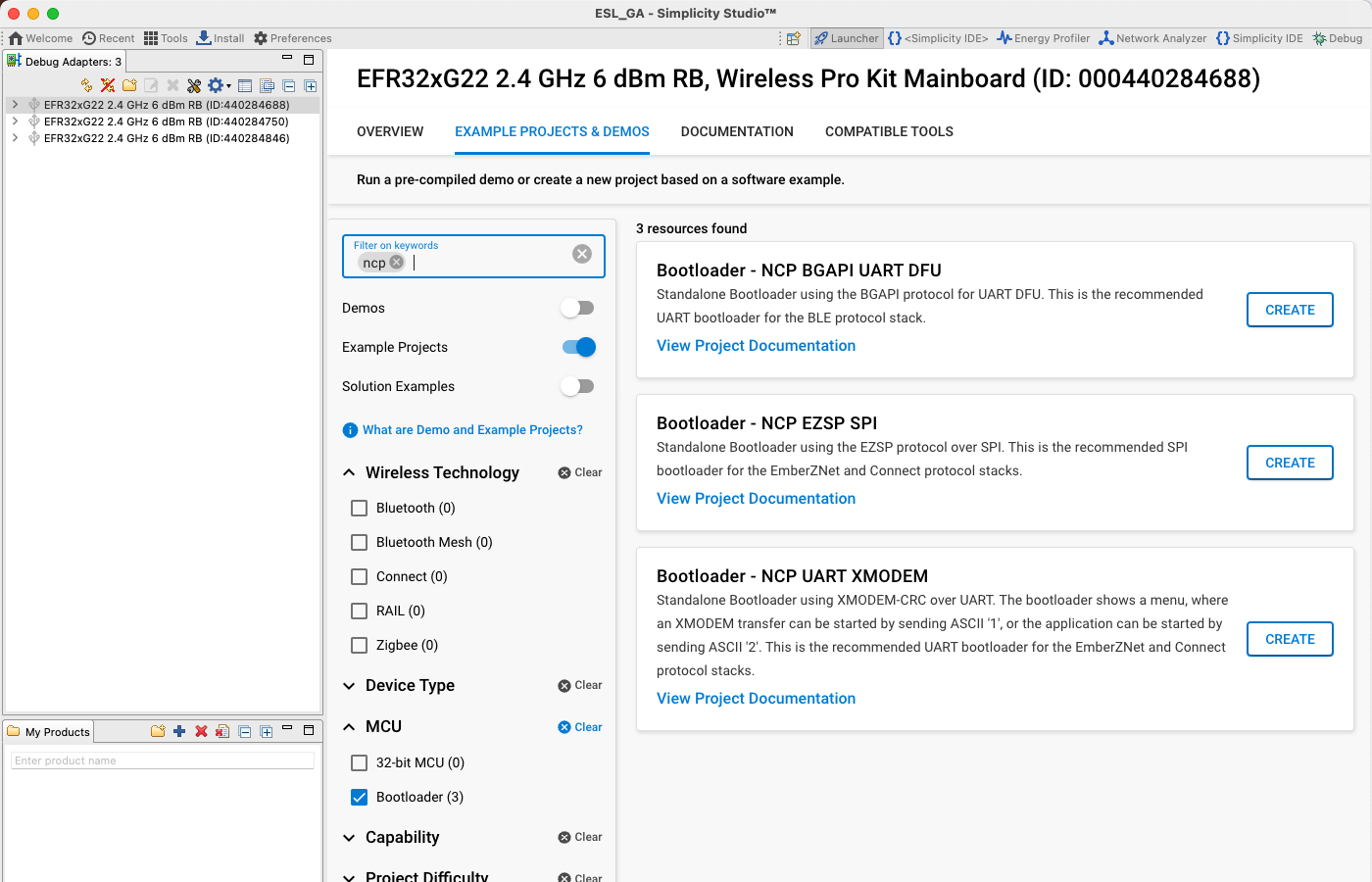 Bootloader  – NCP BGAPI UART DFU