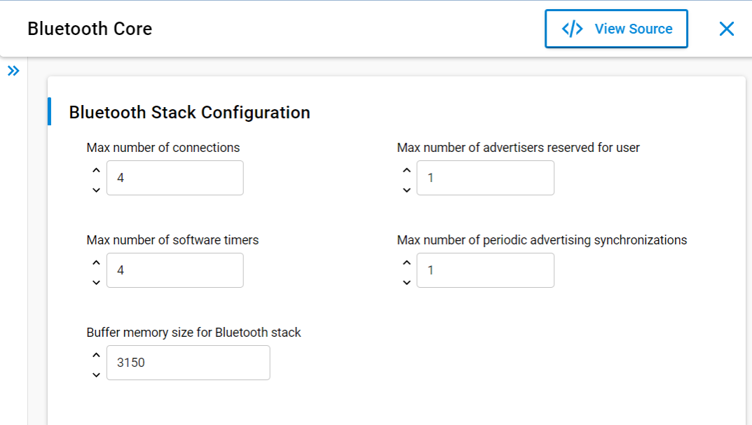Bluetooth Core Configurator