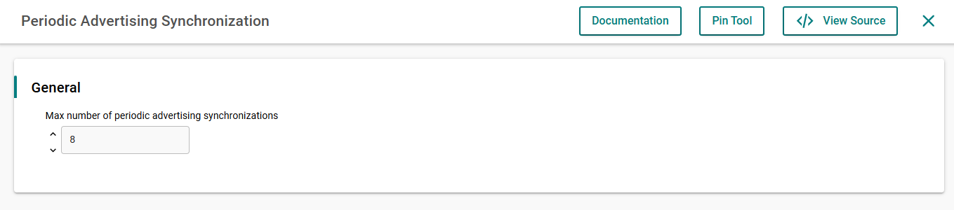 configure maximum synchronizations
