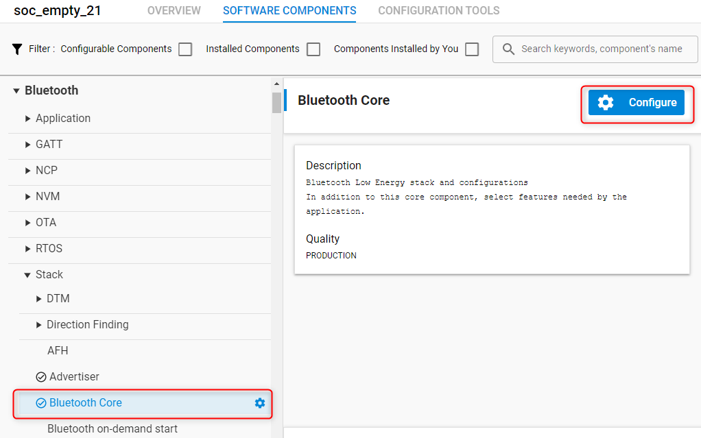 Bluetooth Core Component
