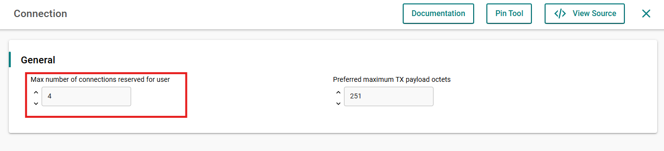 Configuring the Maximum Number of Connections