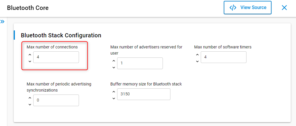 Configuring the Maximum Number of Connections