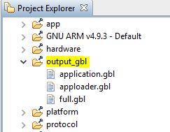 outputgbl folder