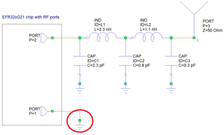 Matching Network for MP/HP PA