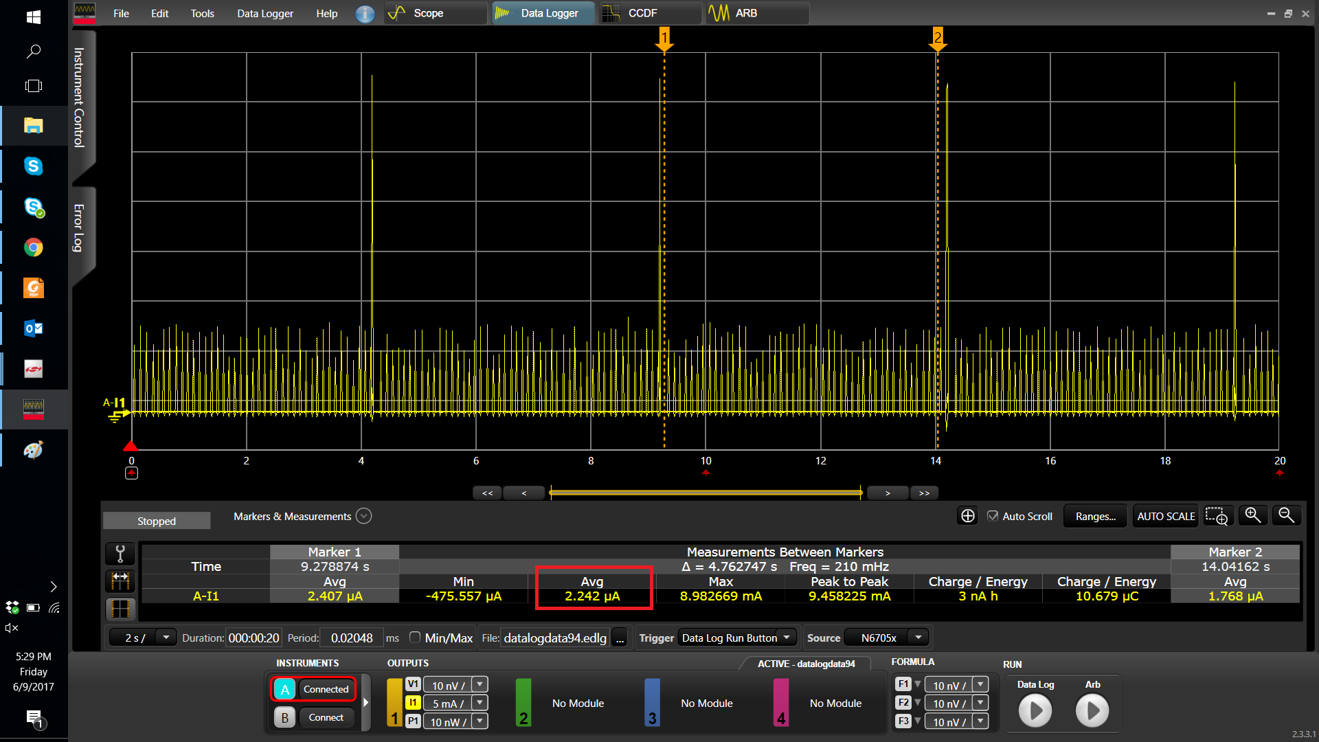 PLFRCO Sleep Current