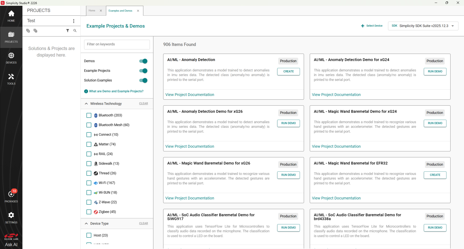 Filtering examples and demos