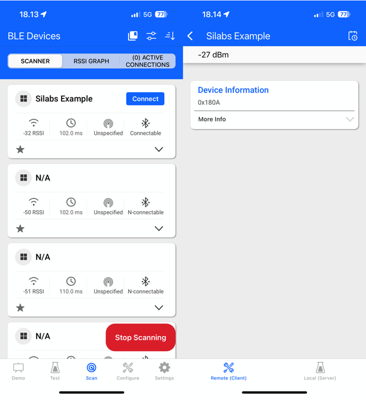 Testing on iOS Smartphone