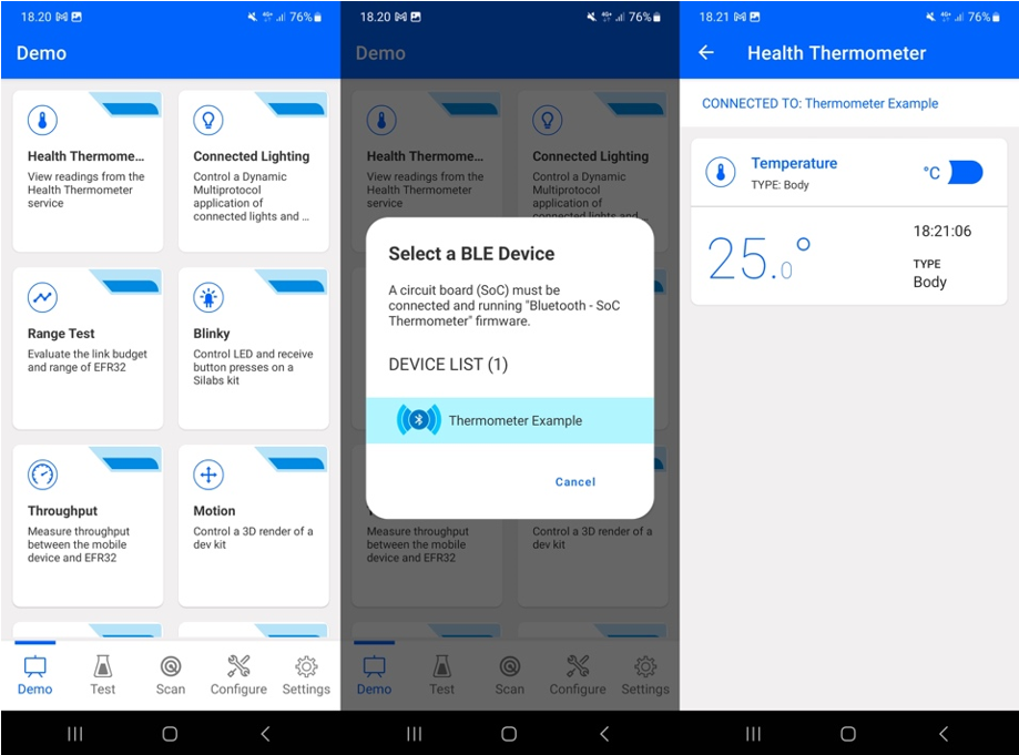 Testing on Android Smartphone