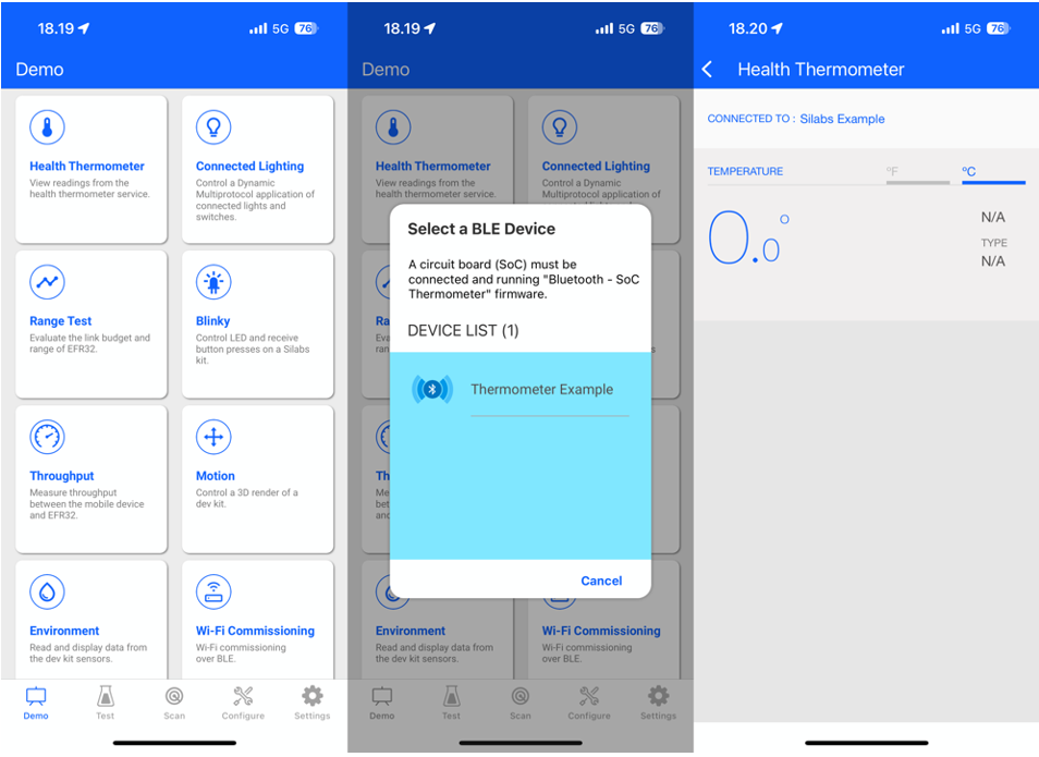 Testing on iOS Smartphone