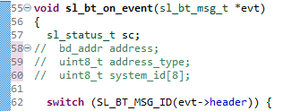 Unused Variable Declarations