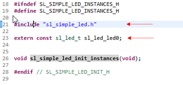 Instance Header