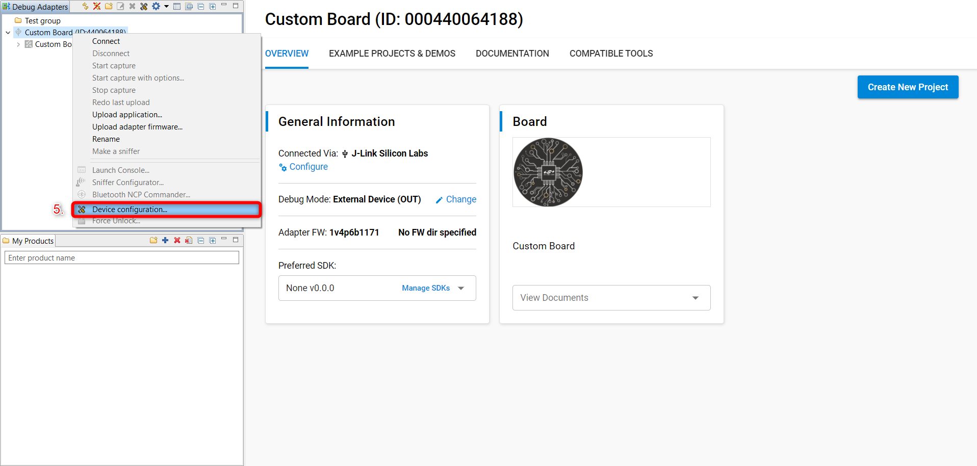 Device Configuration