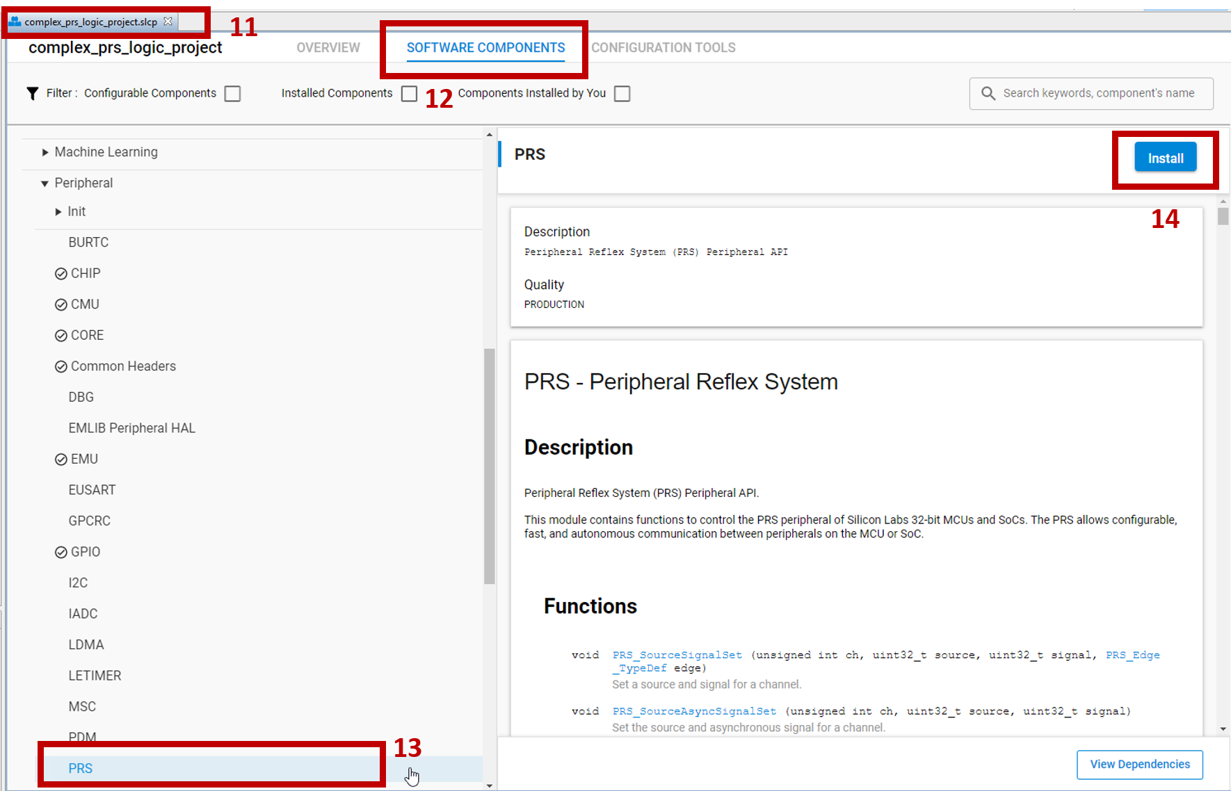 SCLP Configurator SW Components Platform