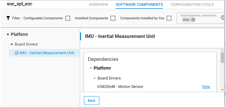 Dependency Component