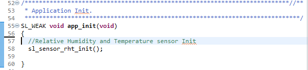 Sensor Initialization