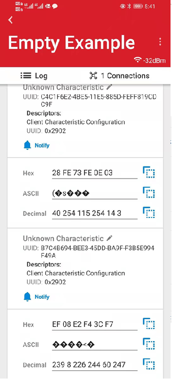 IMU Data Update