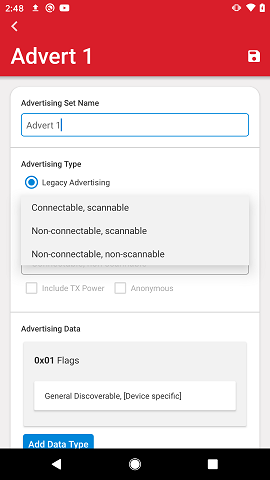 Advertiser Settings