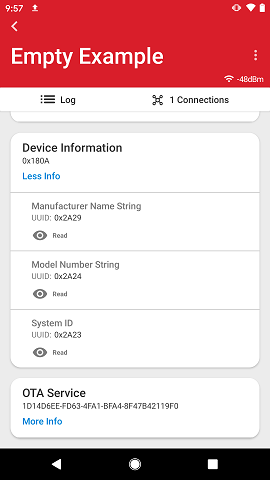 Device View Characteristics