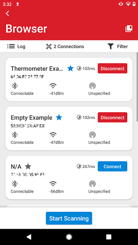 Browser Connections