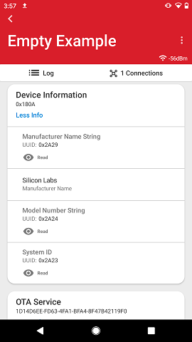 Device View Characteristics