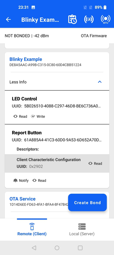 Device View Characteristics