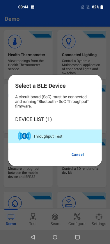 Searching for Throughput devices