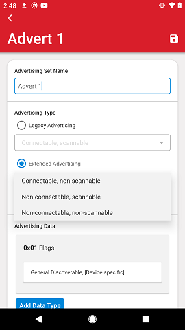 Advertiser Settings