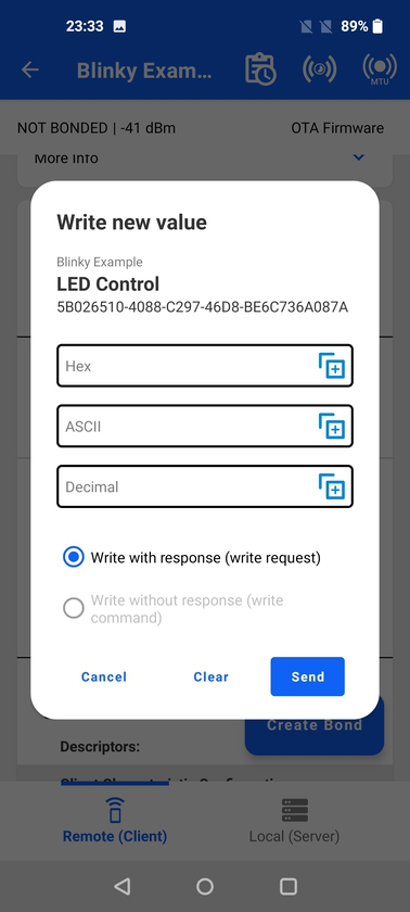 Device View Characteristics