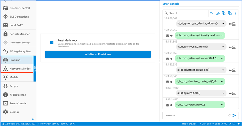 Initialize as Provisioner