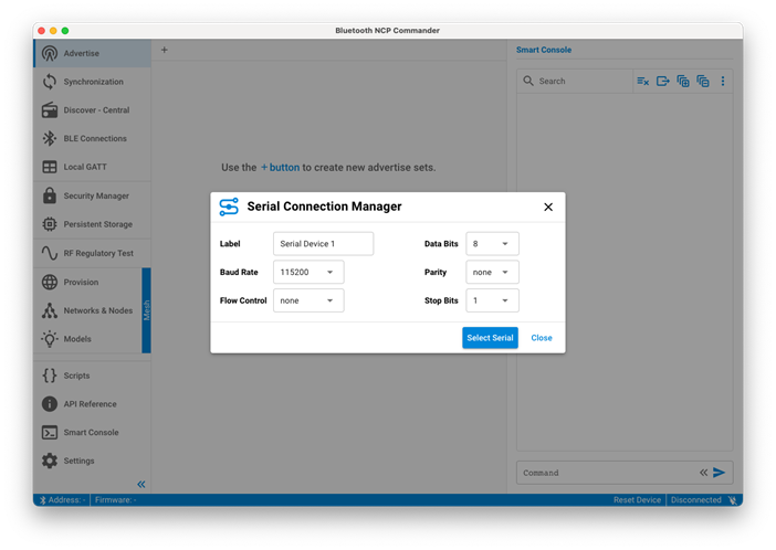 Serial Connection Manager