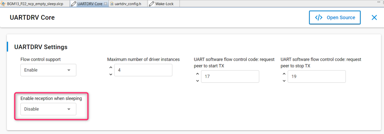 UARTDRV Core