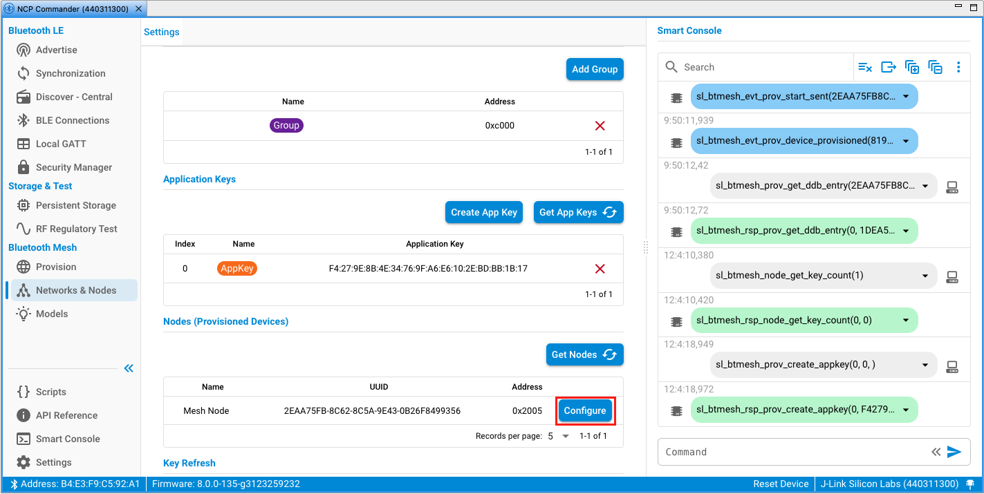 Configuring a device