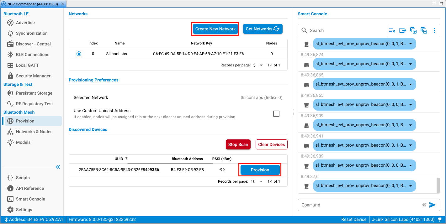 Provisioning a device