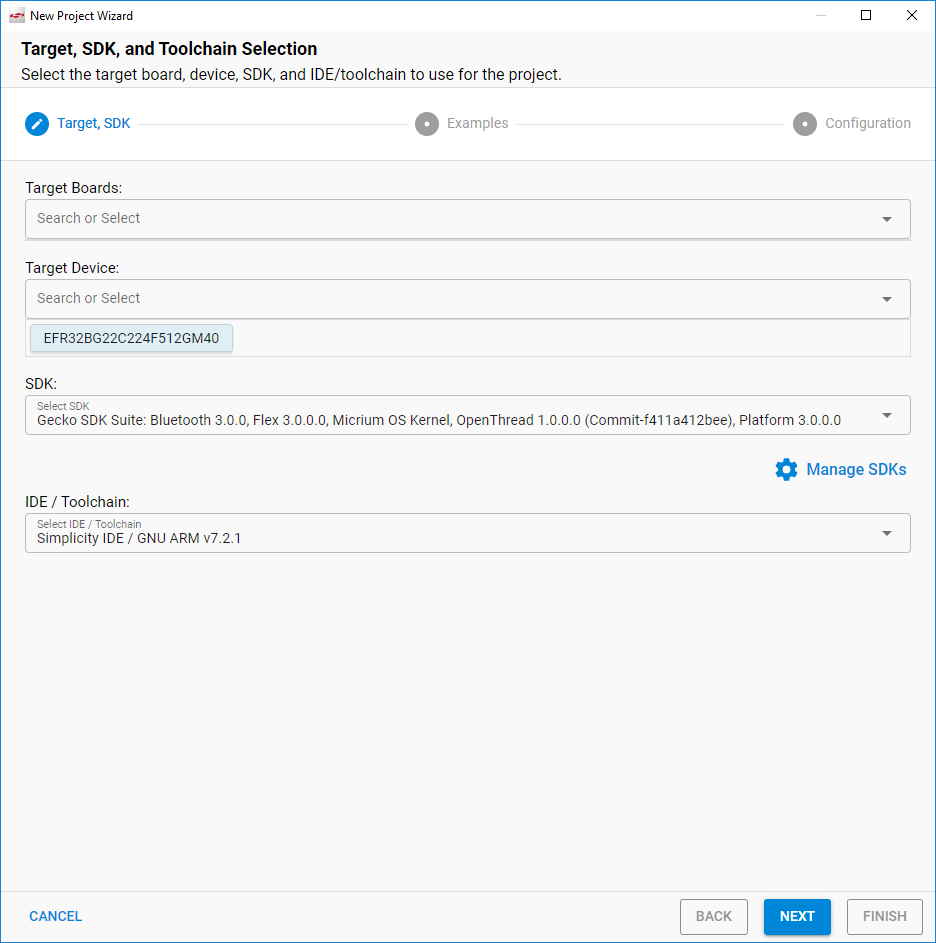 New project custom board