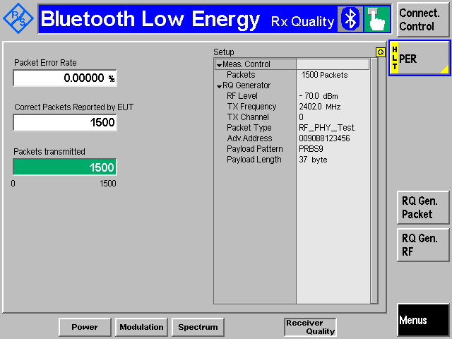 Receiver Test