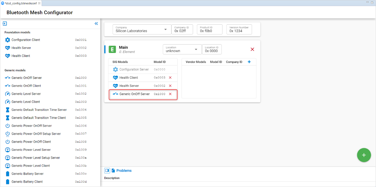 Bluetooth Mesh Configurator