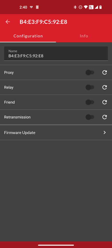 Bluetooth Mesh - NLC Basic Lightness Controller