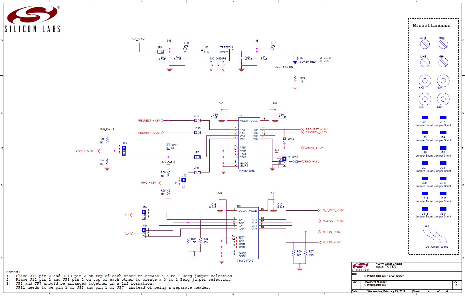 SLWSTK-COEXBP Schematic (3/3)