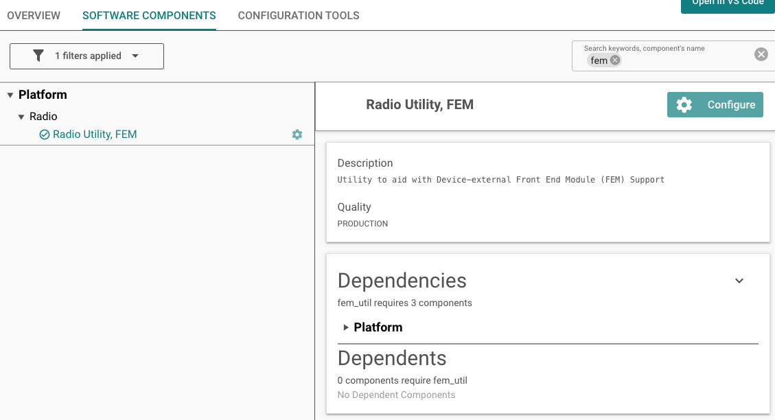 Radio Utility, FEM