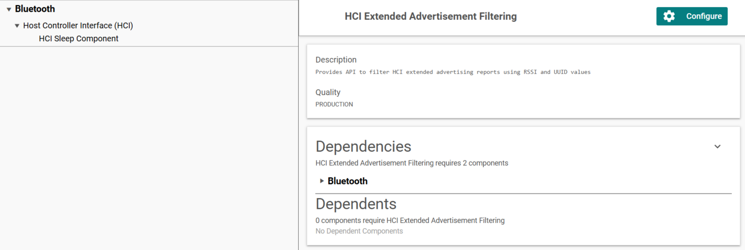HCI Sleep component